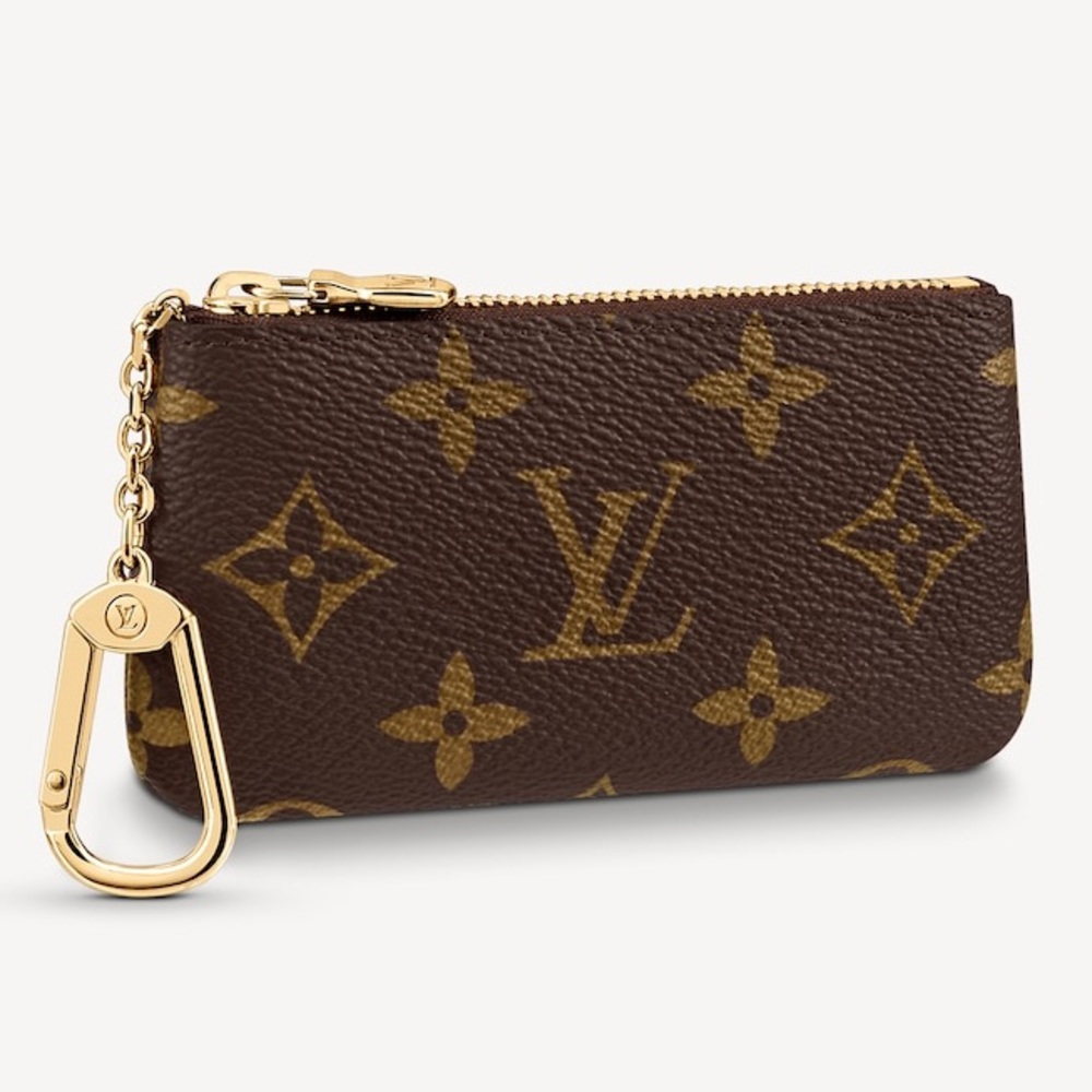 NEW LOUIS VUITTON KEY POUCH - MONOGRAM